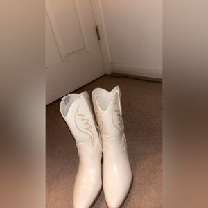White Cowboy Boots